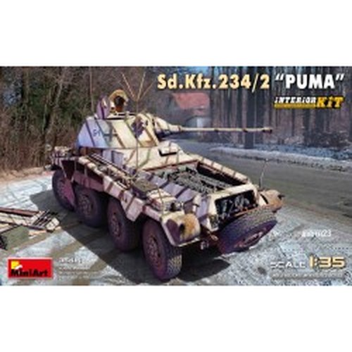 1/35 Sd.Kfz.234/2 "Puma". Interior Kit DS Modellismo 1/35 Sd.Kfz.234/2 "Puma". Interior Kit