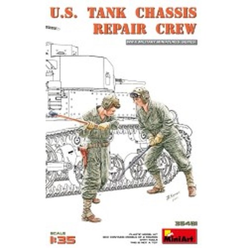1/35 U.S. Tank Chassis Repair Crew DS Modellismo 1/35 U.S. Tank Chassis Repair Crew