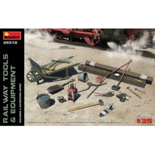 1/35 Railway tools & equipment DS Modellismo 1/35 Railway tools & equipment