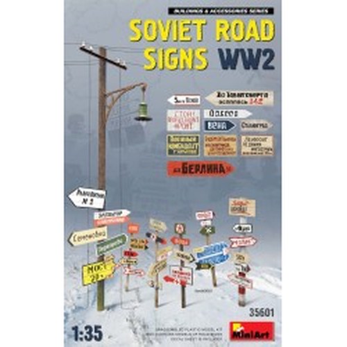1/35 Soviet Road Signs WW2 DS Modellismo 1/35 Soviet Road Signs WW2