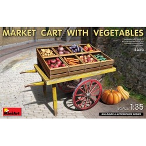 1/35 Market Cart with Vegetables DS Modellismo 1/35 Market Cart with Vegetables