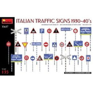 1/35 Italian Traffic Signs 1930-40's