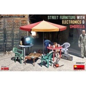 Ombrello 1/35 Street Furniture with Electronics &