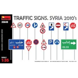 1/35 Traffic Signs Syria 2010s