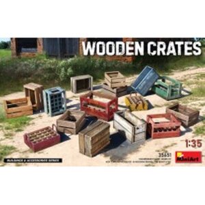 1/35 in legno Crates
