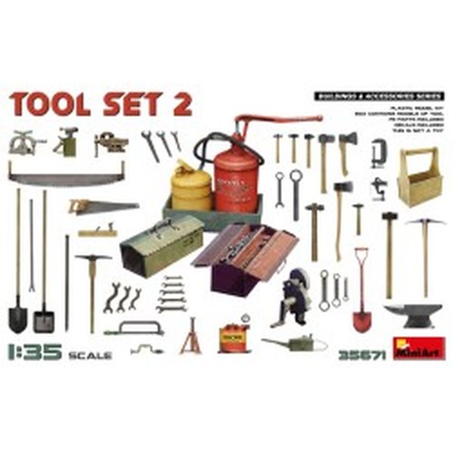 1/35 Tool Set #2 DS Modellismo 1/35 Tool Set #2