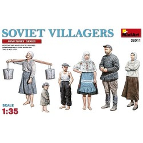1/35 Soviet Villagers DS Modellismo 1/35 Soviet Villagers