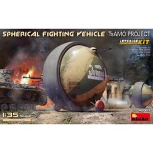1/35 Spherical Fighting Vehicle (TsAMO Project).Interior Kit
