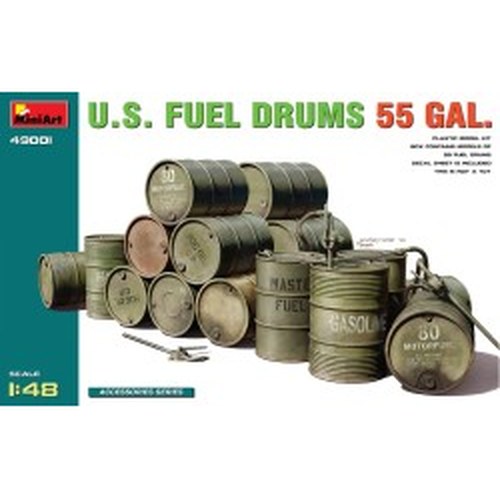 1/48 U.S. Fuel Drums 55 Gal. DS Modellismo 1/48 U.S. Fuel Drums 55 Gal.