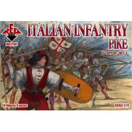 1/72 Italian infantry (Pike), 16th century set 3 DS Modellismo 1/72 Italian infantry (Pike), 16th century set 3