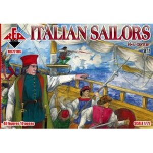 1/72 Italian Sailors,16-17th century set 2