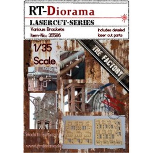 1/35 Various Brackets DS Modellismo 1/35 Various Brackets