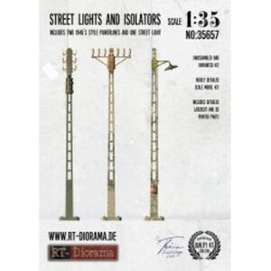 1/35 Street Lights and Isolators Set