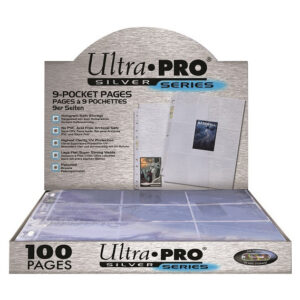 E 9-POCKET Silver 100 Pages for Standard