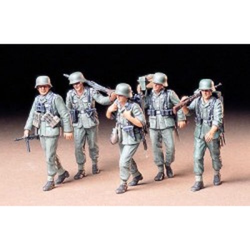 1/35 German Machine Gun Crew On Maneuver DS Modellismo 1/35 German Machine Gun Crew On Maneuver