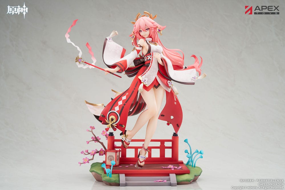 Statua Genshin Impact PVC 1/7 Yae Miko Astute Amusement Ver. 28 cm DS Modellismo Statua Genshin Impact Yae Miko Astute