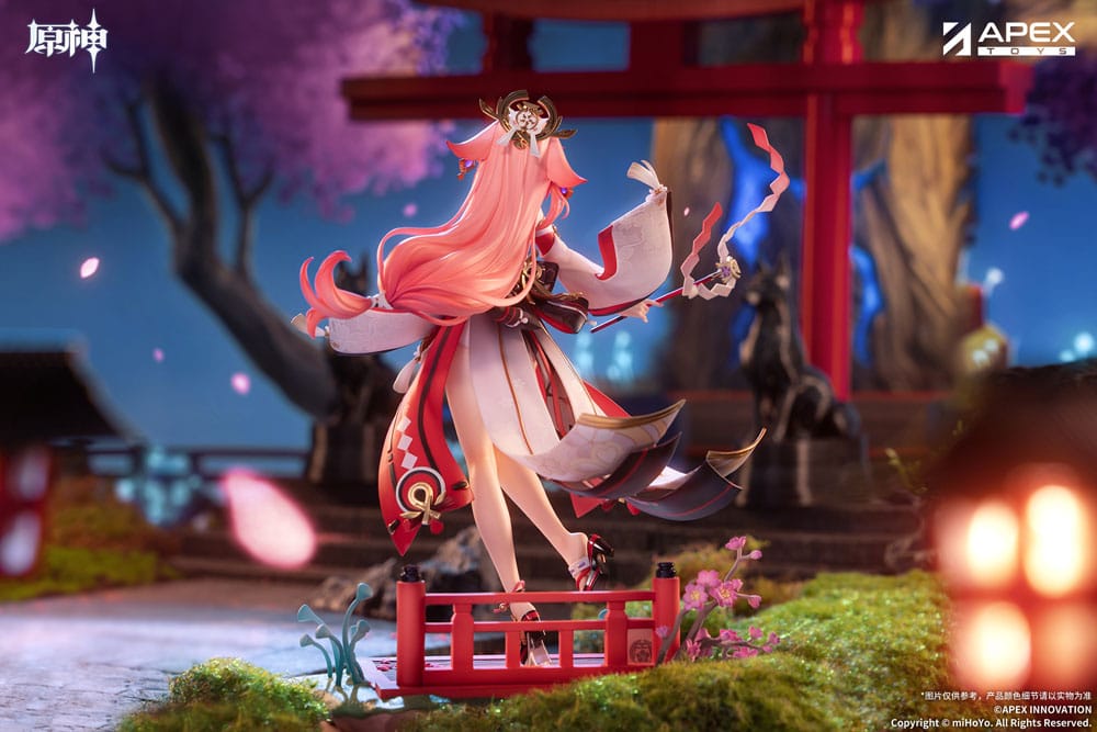 Statua Genshin Impact PVC 1/7 Yae Miko Astute Amusement Ver. 28 cm DS Modellismo Statua Genshin Impact Yae Miko Astute - vista 4