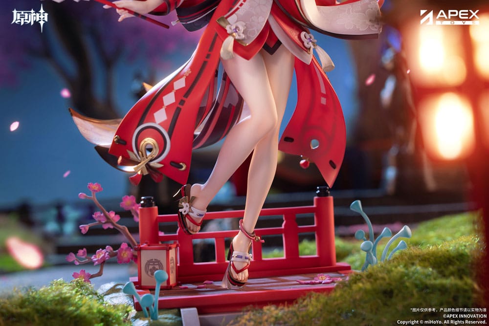 Statua Genshin Impact PVC 1/7 Yae Miko Astute Amusement Ver. 28 cm DS Modellismo Statua Genshin Impact Yae Miko Astute - vista 6