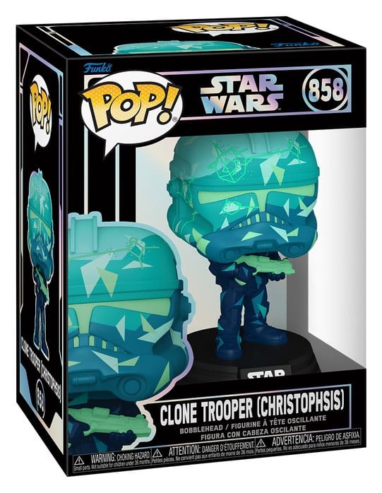 Star Wars POP! Vinyl Bobblehead Figure Clone Trooper (Christophsis) 9 cm DS Modellismo Star Wars POP! Vinyl Bobblehead Figure Clone Trooper (Christophsis) 9 cm - immagine 2