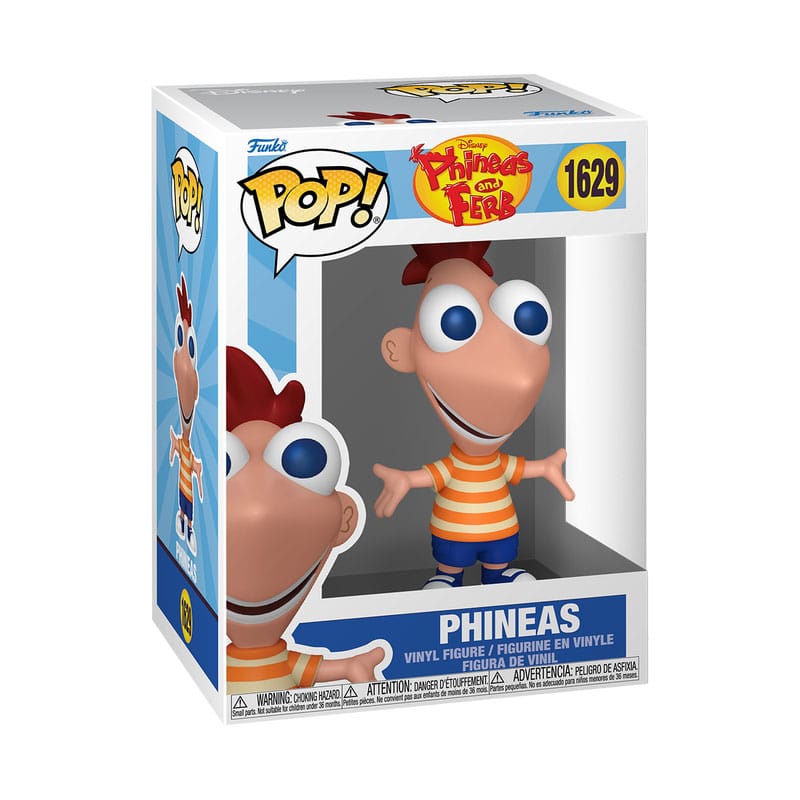 Phineas and Ferb POP! Disney Vinyl Figure Phineas 9 cm DS Modellismo Phineas Ferb POP! Disney Phineas Funko - vista 2