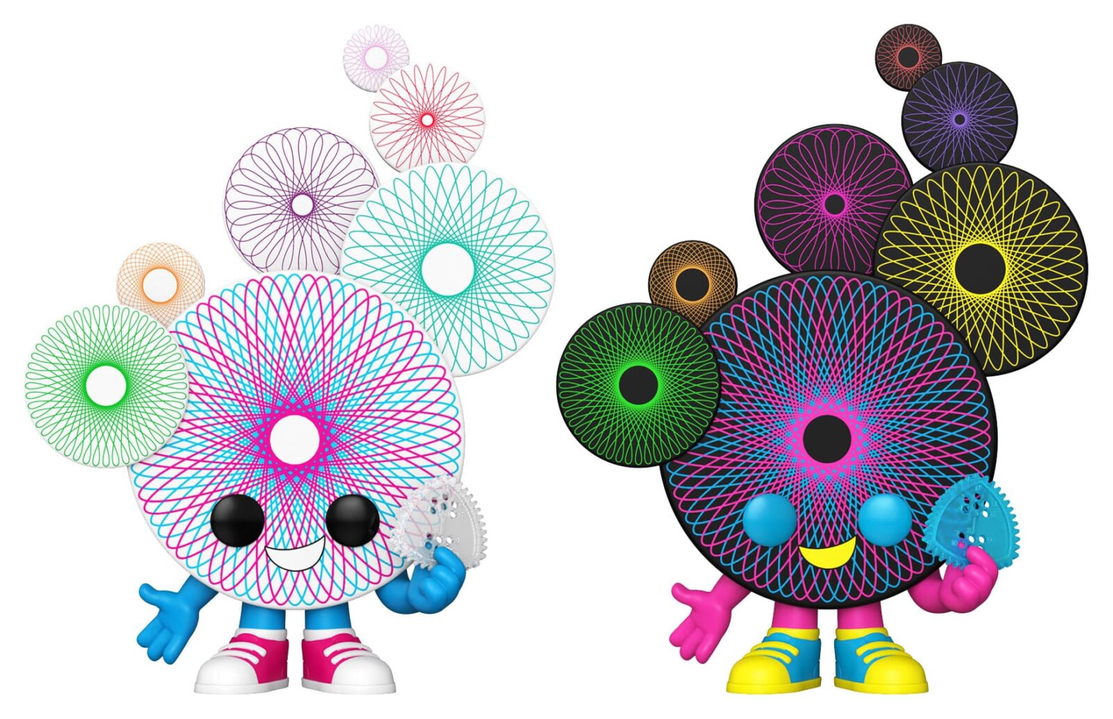 Spirograph POP! Games Vinyl Figures Spirograph w/Chase 9 cm Assortment (6) DS Modellismo Spirograph POP! Games Spirograph w/Chase