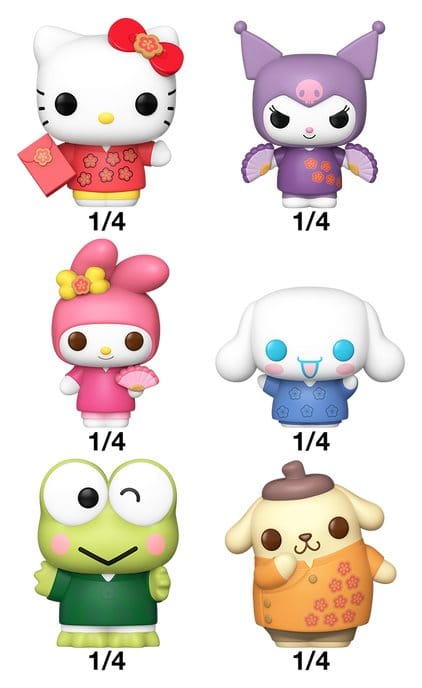 Hello Kitty & Friends Bitty POP! Vinyl Figure Display (24) PDQ 2,5 cm DS Modellismo Hello Kitty & Friends Bitty POP! Display - vista 4