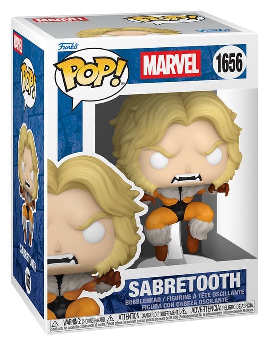 Marvel Weapon X Program POP! Vinyl Figure Sabertooth 9 cm DS Modellismo Marvel Weapon X Program POP! Sabertooth - vista 2