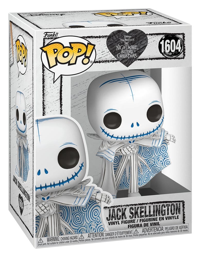 Nightmare Before Christmas POP! Disney Vinyl Figure Valentine's Day 2027 Jack(Sketched) 9 cm DS Modellismo Nightmare Before Christmas POP! Disney - vista 2
