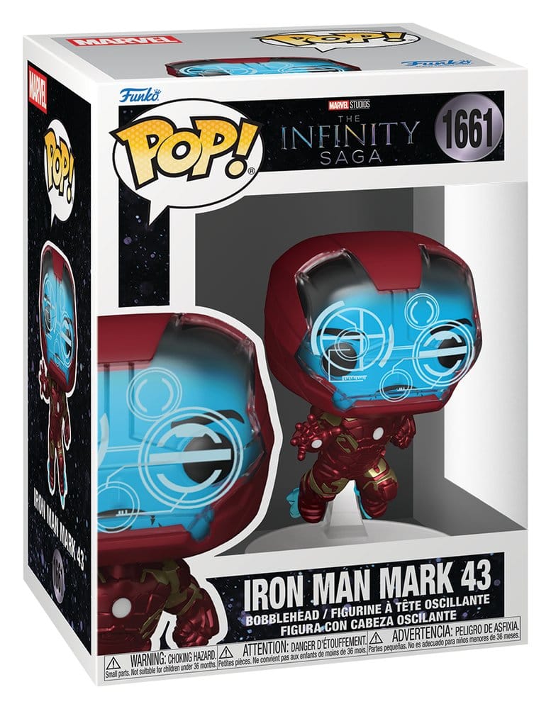 Marvel POP! Comics Vinyl Figure Iron Man 9 cm DS Modellismo Marvel POP! Comics Iron Man Funko - vista 2