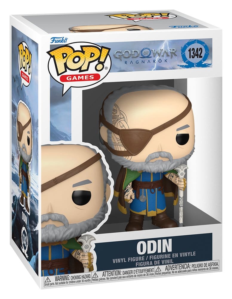 God of War Ragnarök POP! Games Vinyl Figure Odin 9 cm DS Modellismo God War Ragnarök POP! Games Odin Funko - vista 2