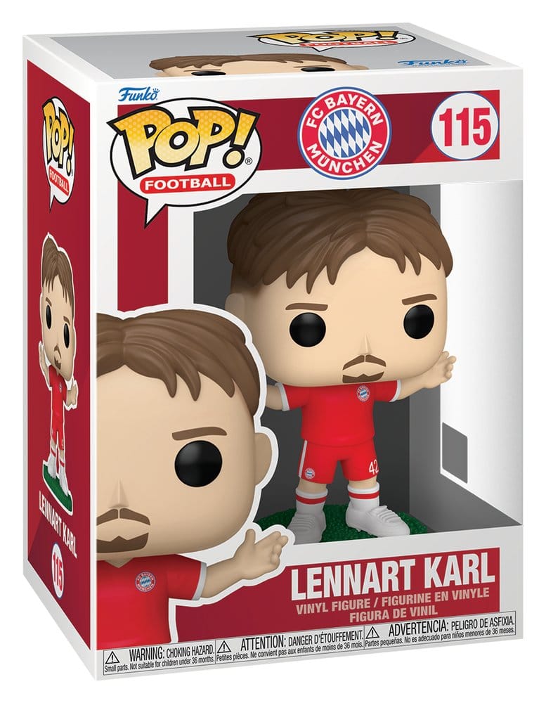 Efl Pop! Vinyl Figure Bayern Munich - Karl 9 cm DS Modellismo Efl Pop! Bayern Munich Karl Funko - vista 2