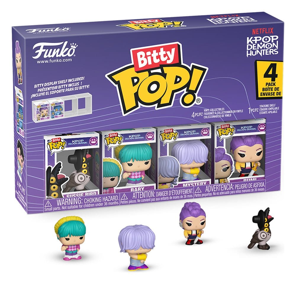 Netflix Bitty POP! Mini Figures 4-Pack Rumi 2 cm DS Modellismo Netflix Bitty POP! Mini 4-Pack Rumi Funko