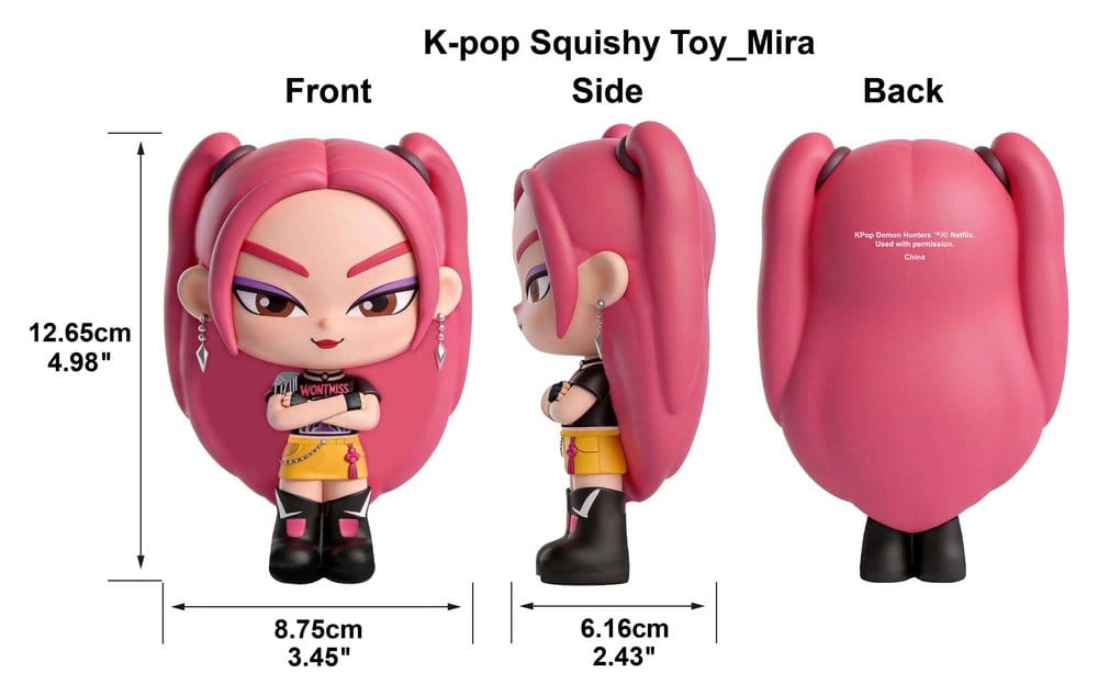 K-Pop Demon Hunters Squishy Figures Display (6) DS Modellismo K-Pop Demon Hunters Squishy Display (6) - vista 2