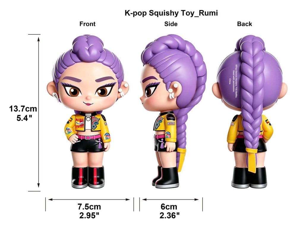 K-Pop Demon Hunters Squishy Figures Display (6) DS Modellismo K-Pop Demon Hunters Squishy Display (6) - vista 6