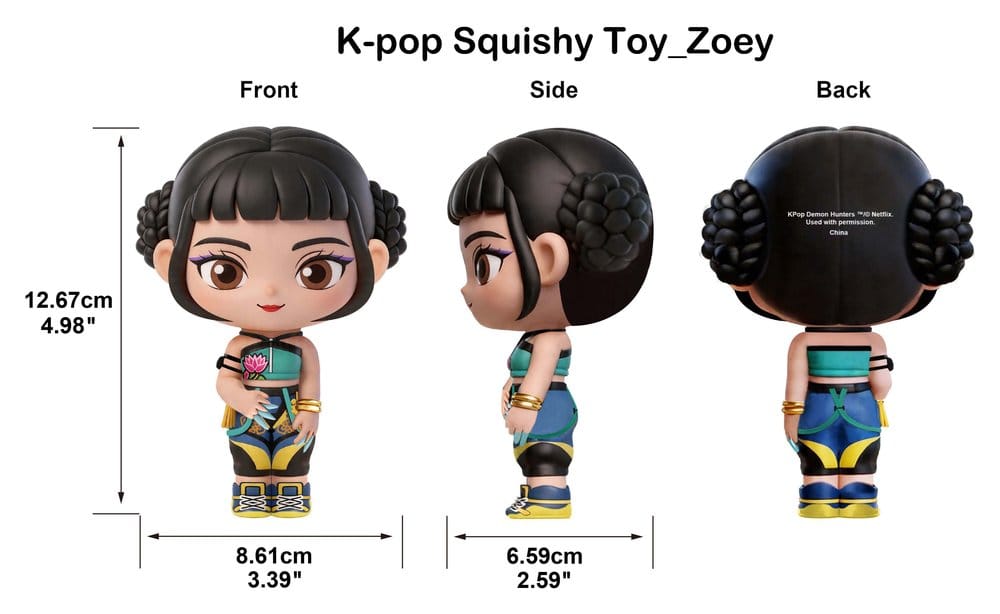 K-Pop Demon Hunters Squishy Figures Display (6) DS Modellismo K-Pop Demon Hunters Squishy Display (6) - vista 4