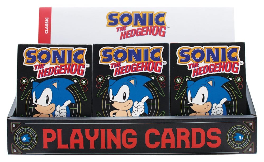 Carte da gioco Sonic the Hedgehog Display (12 Packs) DS Modellismo Carte da gioco Sonic Hedgehog Display