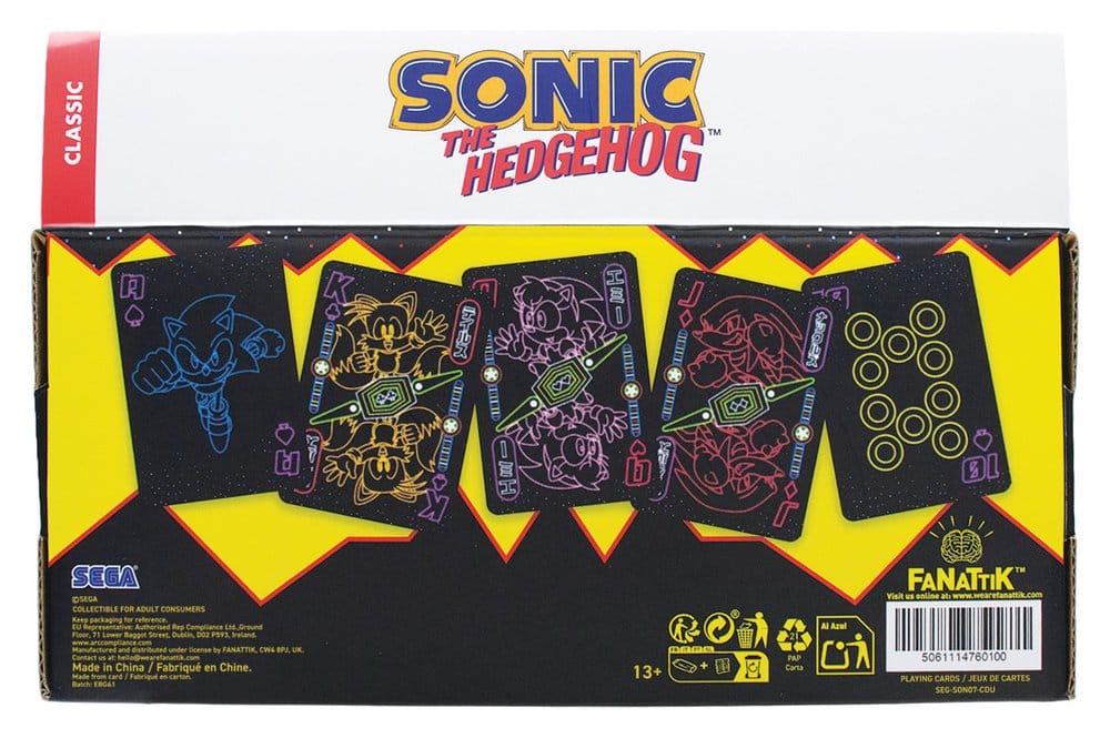 Carte da gioco Sonic the Hedgehog Display (12 Packs) DS Modellismo Carte da gioco Sonic Hedgehog Display - vista 3