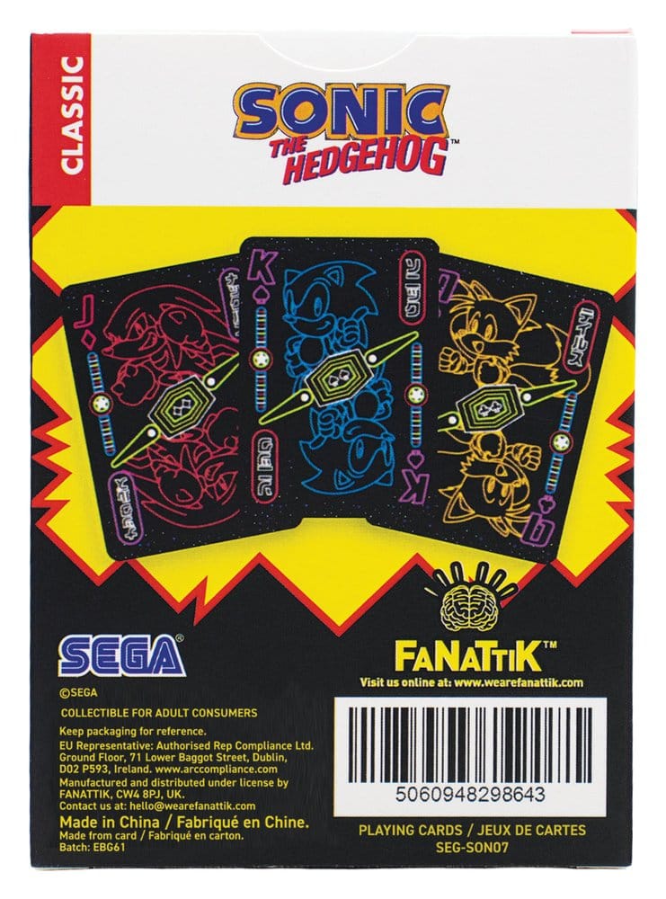 Carte da gioco Sonic the Hedgehog Display (12 Packs) DS Modellismo Carte da gioco Sonic Hedgehog Display - vista 4