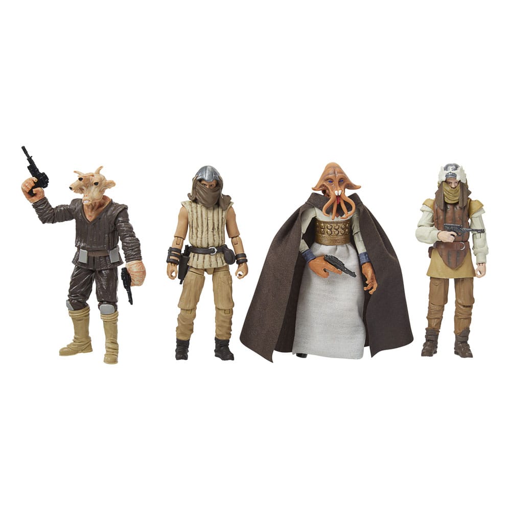 Star Wars Episode VI Vintage Collection Action Figure 4-Pack Jabba's Court Denizens 10 cm - Damaged packaging DS Modellismo Star Wars Episode VI Vintage Action 4-Pack