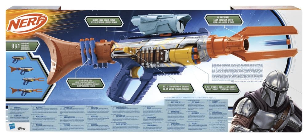 Star Wars: The Mandalorian and Grogu Nerf Dart Blaster The Mandalorian DS Modellismo Star Wars: Mandalorian Grogu Nerf Dart - vista 4