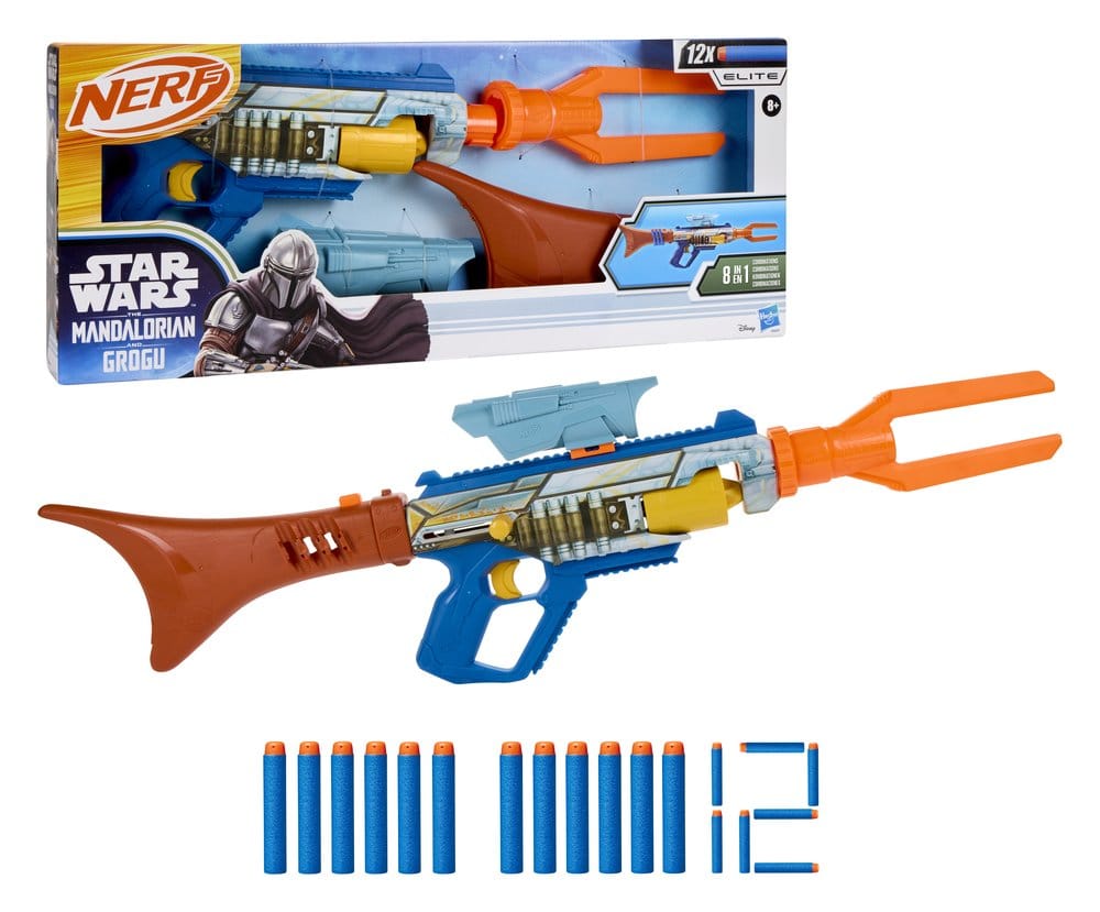 Star Wars: The Mandalorian and Grogu Nerf Dart Blaster The Mandalorian DS Modellismo Star Wars: Mandalorian Grogu Nerf Dart - vista 3
