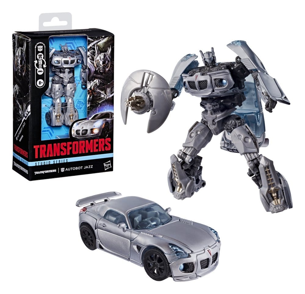 Transformers Studio Series Deluxe Class Action Figure Autobot Jazz 12 cm DS Modellismo Transformers Studio Deluxe Class Action - vista 5