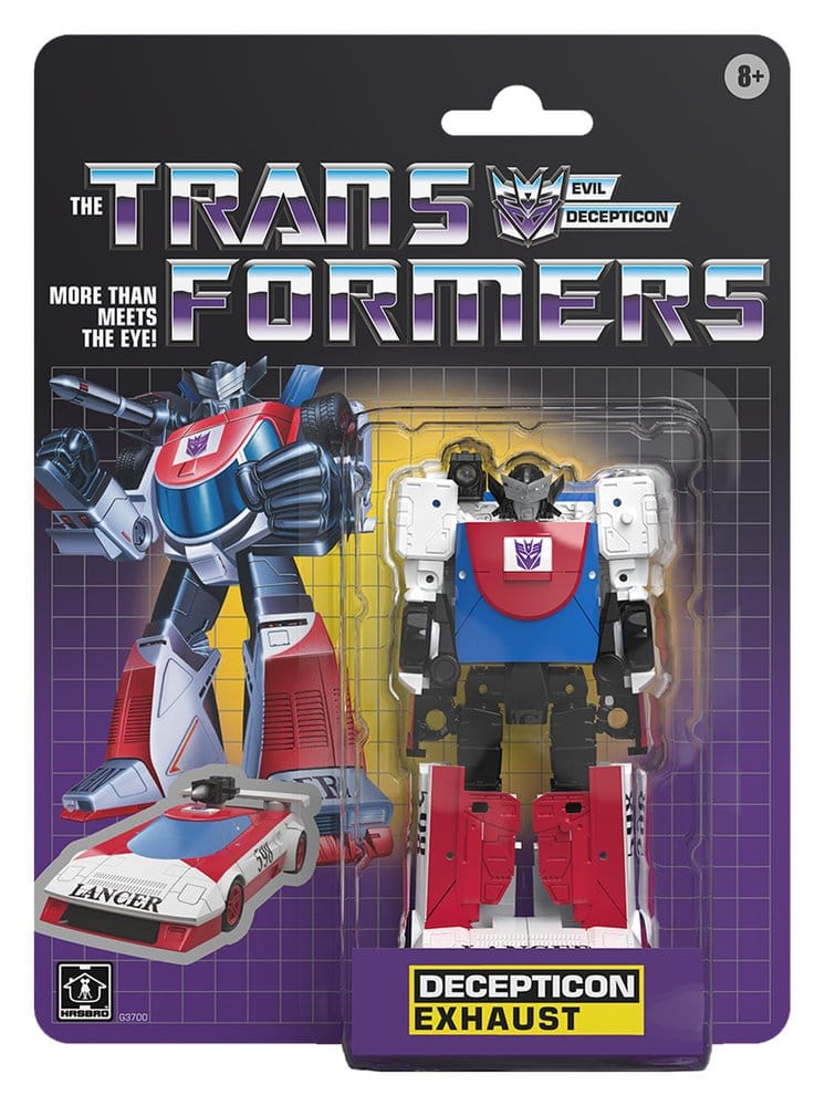 Transformers Retro G1 Action Figure Decepticon Exhaust 13 cm DS Modellismo Transformers Retro G1 Action Decepticon - vista 2