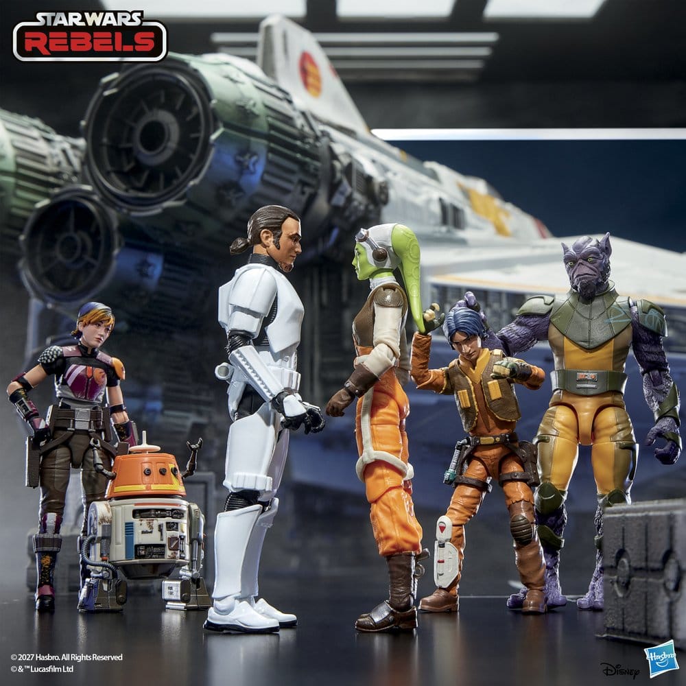 Star Wars Rebels Vintage Collection Action Figure Multipack Lothal Rebels Set 10 cm DS Modellismo Star Wars Rebels Vintage Action Multipack - vista 4