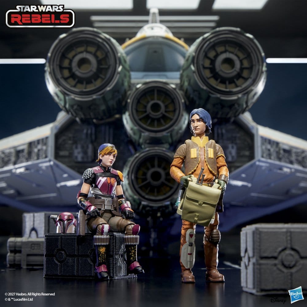 Star Wars Rebels Vintage Collection Action Figure Multipack Lothal Rebels Set 10 cm DS Modellismo Star Wars Rebels Vintage Action Multipack - vista 3