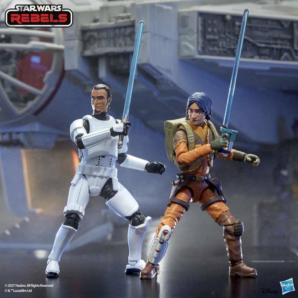 Star Wars Rebels Vintage Collection Action Figure Multipack Lothal Rebels Set 10 cm DS Modellismo Star Wars Rebels Vintage Action Multipack - vista 2