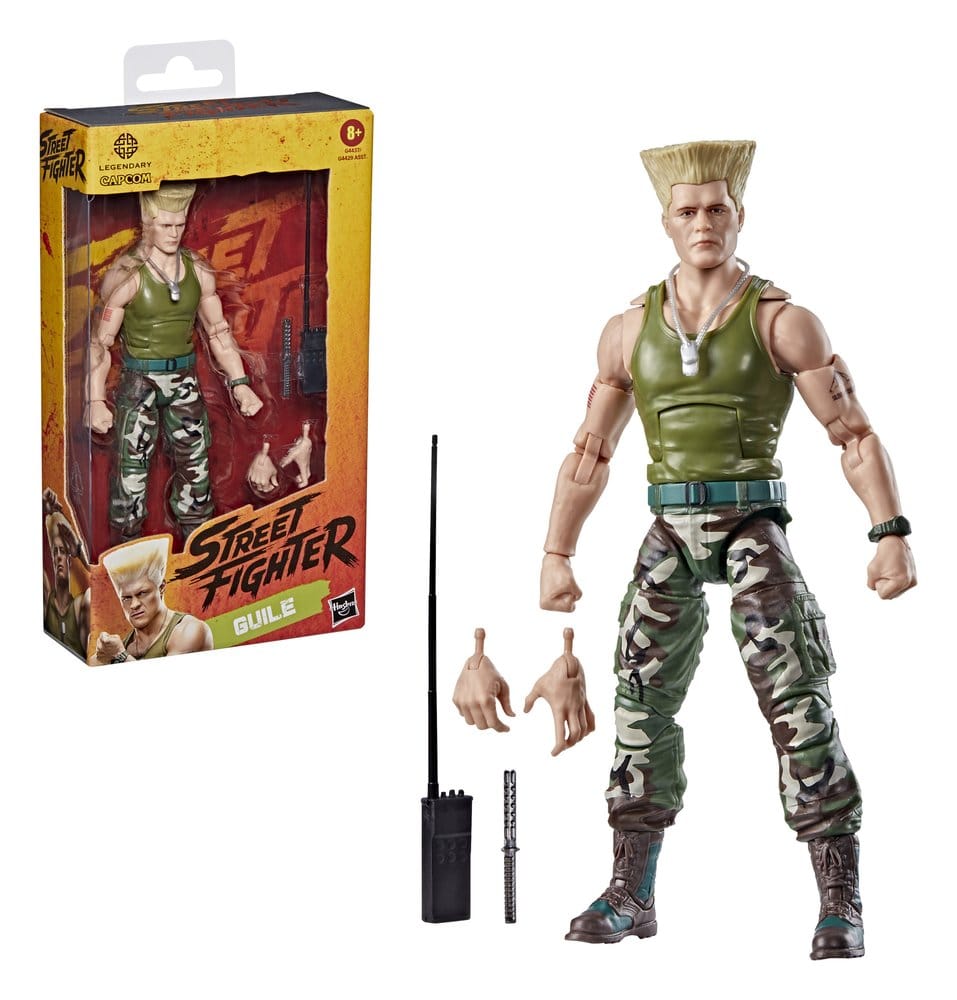 Street Fighter Action Figure Guile 15 cm DS Modellismo Street Fighter Action Guile Hasbro - vista 6