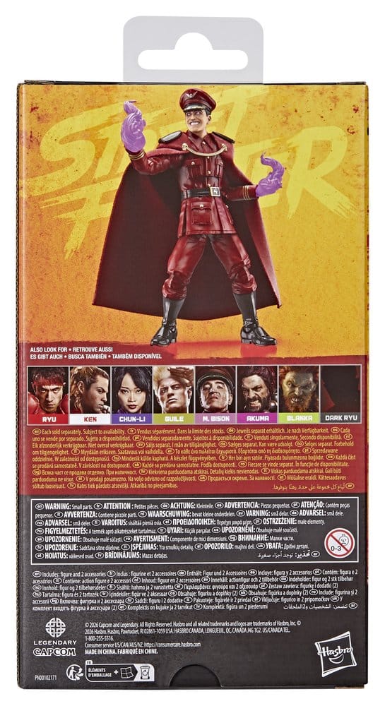 Street Fighter Action Figure M. Bison 15 cm DS Modellismo Street Fighter Action M. Bison Hasbro - vista 6