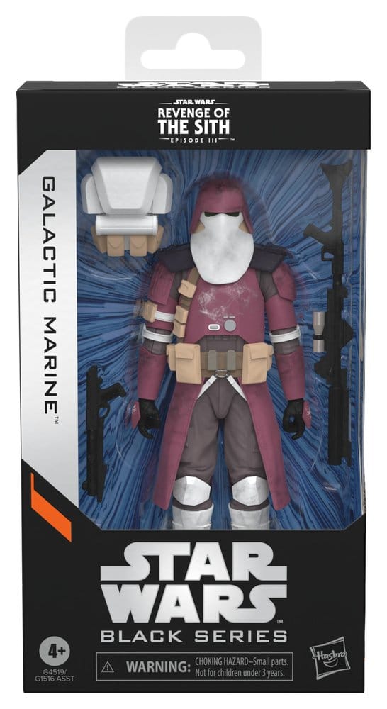 Star Wars Episode III Black Series Action Figure Galactic Marine 15 cm DS Modellismo Star Wars Episode III Black Action Galactic - vista 3