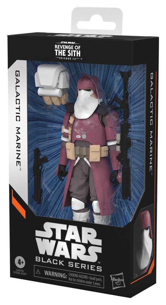 Star Wars Episode III Black Series Action Figure Galactic Marine 15 cm DS Modellismo Star Wars Episode III Black Action Galactic - vista 2